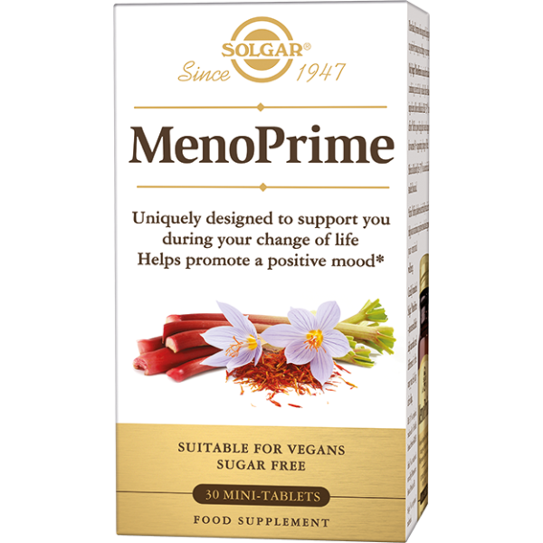 Koop Solgar MenoPrime Menopauze voor Vrouwen Tabletten