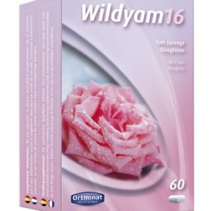 Koop Orthonat Wild Yam 16 500mg Capsules 60st