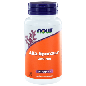 Koop NOW Alfa-liponzuur 250mg Vegicaps