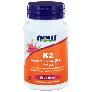 Koop NOW Vitamine K2 Menachinon 7 100mcg Vegicaps