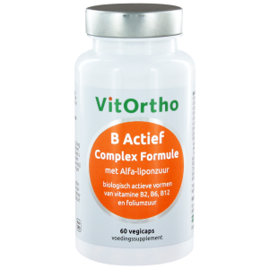 Koop VitOrtho B Actief Complex Formule Met Alfa-Liponzuur VegiCaps