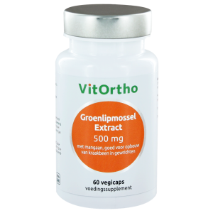 Koop VitOrtho Groenlipmossel Extract 500mg Capsules 60st