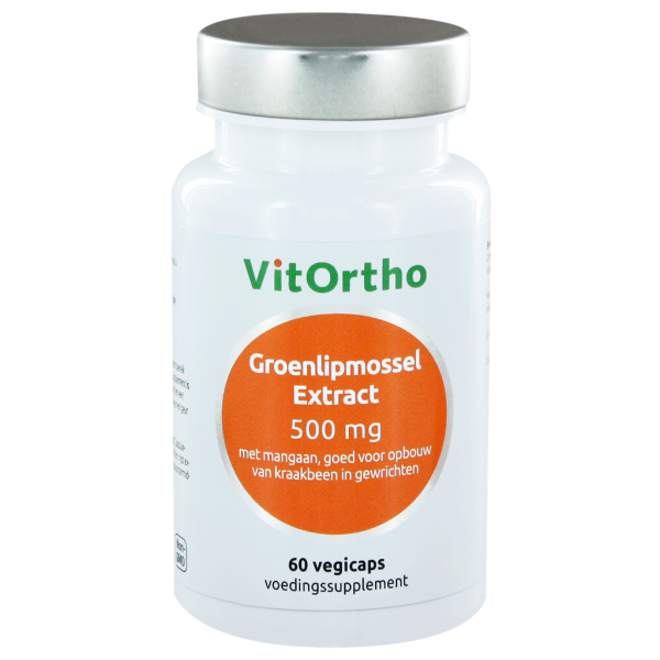 Koop VitOrtho Groenlipmossel Extract 500mg Capsules 60st