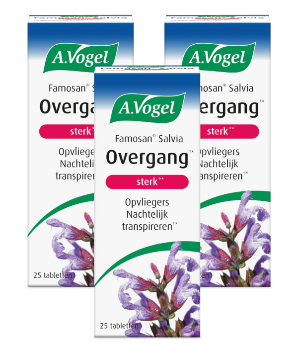 Koop A.Vogel Famosan Salvia Overgang Sterk** Tabletten Multiverpakking