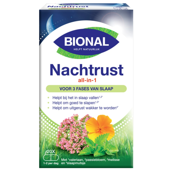 Koop Bional Nachtrust All-In-1 Capsules