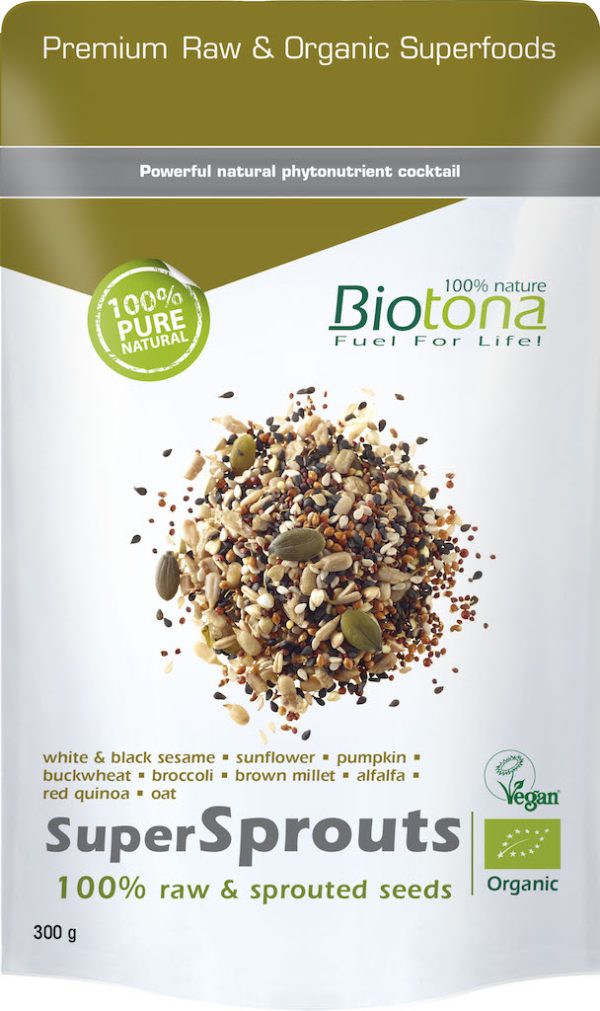 Koop Biotona Supersprouts Seeds Raw