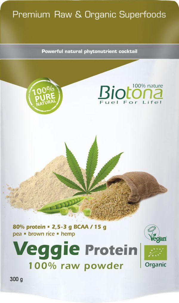 Koop Biotona Veggie Protein Powder Raw