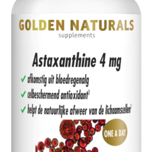 Koop Golden Naturals Astaxanthine 4mg Softgels