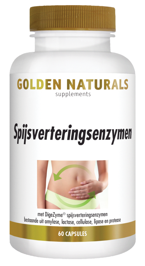 Koop Golden Naturals Spijsverteringsenzymen Capsules