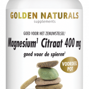 Koop Golden Naturals Magnesium Citraat 400mg Tabletten