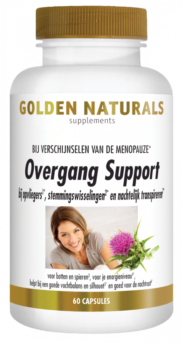 Koop Golden Naturals Overgang Support Capsules
