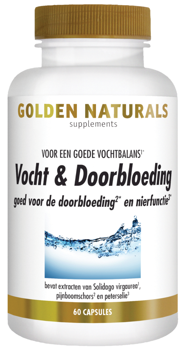 Koop Golden Naturals Vocht & Doorbloeding Capsules