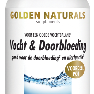 Koop Golden Naturals Vocht & Doorbloeding Capsules