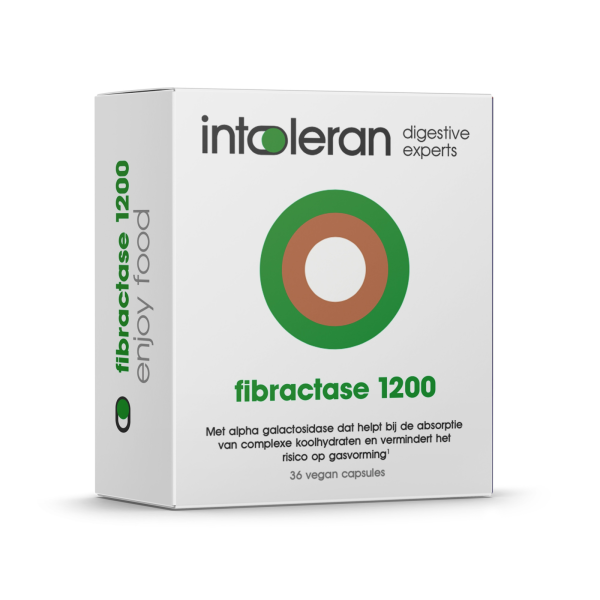 Koop Intoleran Fibractase 1200 Capsules