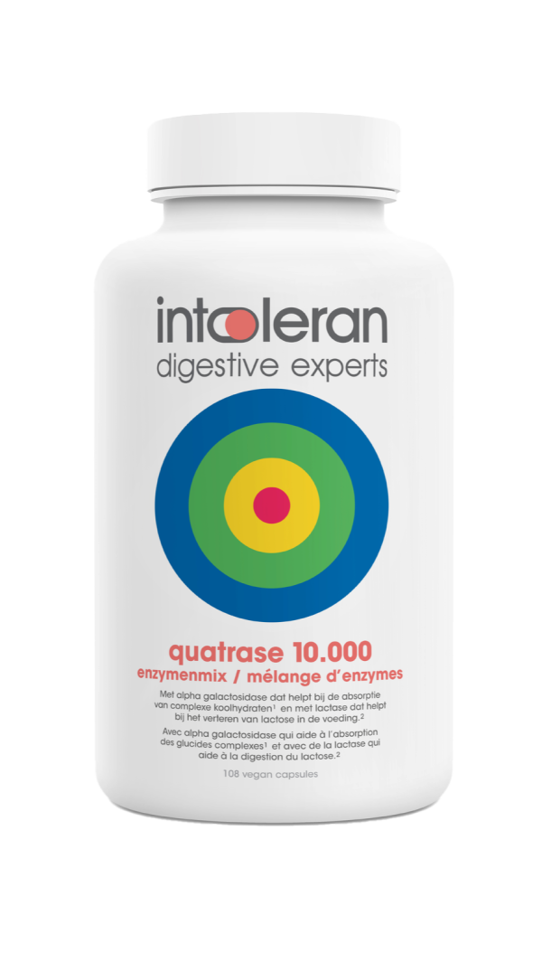 Koop Intoleran Quatrase 10.000 Enzymenmix Capsules