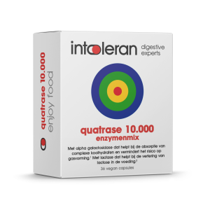 Koop Intoleran Quatrase 10.000 Enzymenmix Capsules