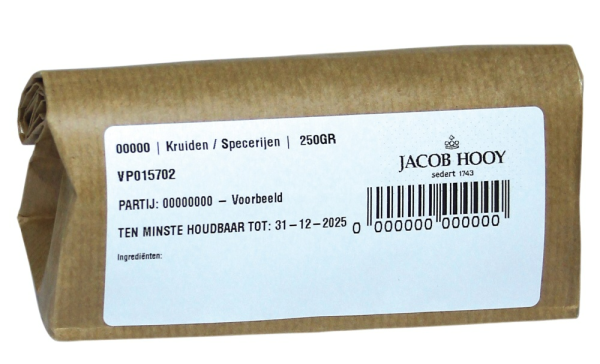Koop Jacob Hooy Maanzaad Blauw Heel 250gr