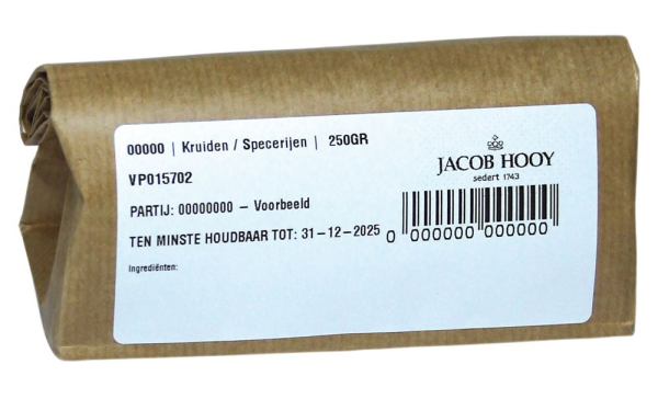 Koop Jacob Hooy Kervel Gesneden