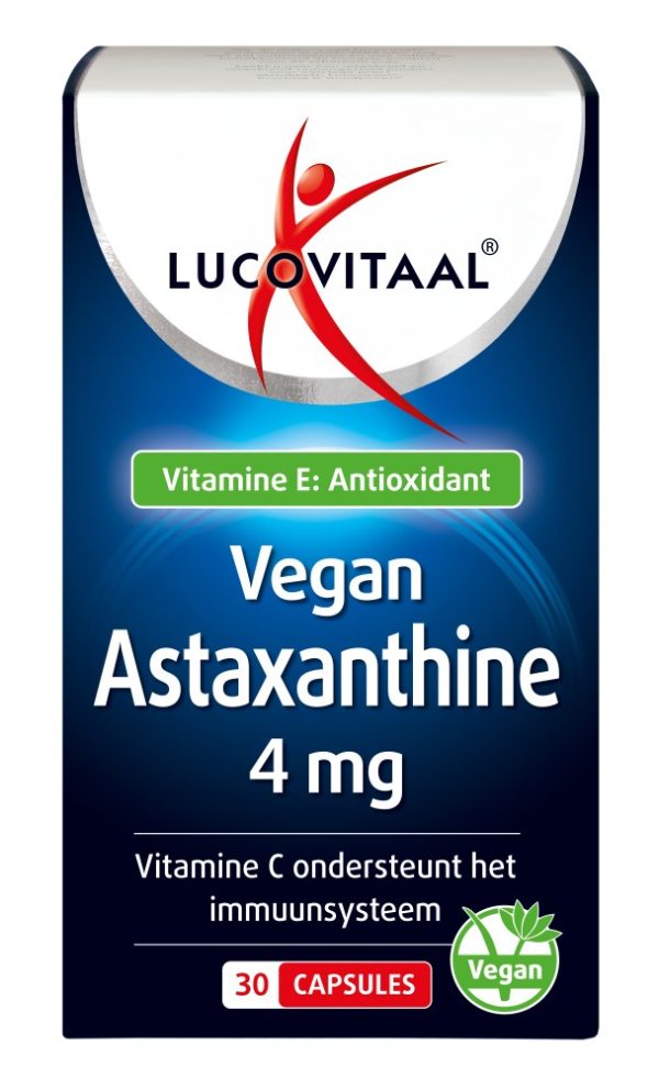 Koop Lucovitaal Vegan Astaxanthine 4mg Capsules