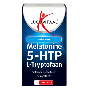 Koop Lucovitaal Melatonine 5-HTP L-Tryptofaan Tabletten