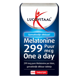 Koop Lucovitaal Melatonine Puur 0.299mg Tabletten