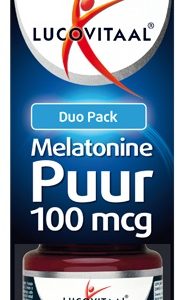 Koop Lucovitaal Melatonine Puur 100mcg Duo Tabletten