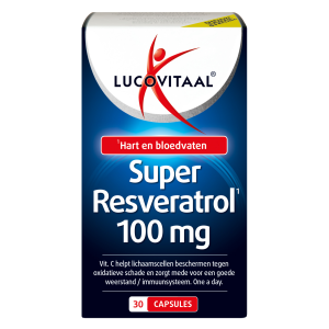 Koop Lucovitaal Super Resveratrol 100mg Capsules