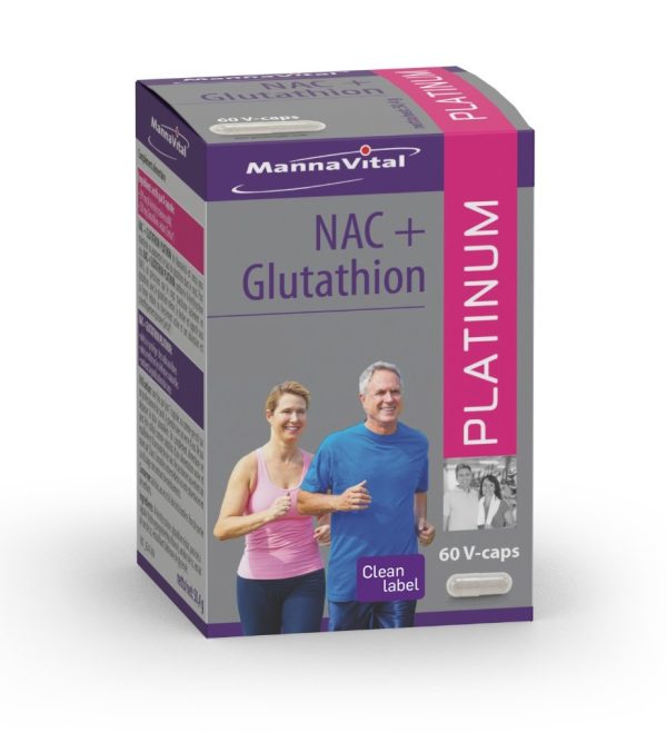 Koop Mannavital NAC & Glutathion Platinum Vegicaps