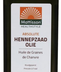 Koop Mattisson HealthStyle Biologische Absolute Hennepzaadolie