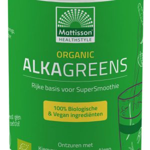 Koop Mattisson HealthStyle AlkaGreens Organic Poeder
