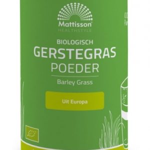 Koop Mattisson HealthStyle Biologische Gerstegras Poeder