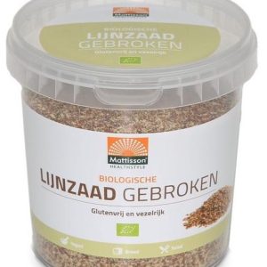 Koop Mattisson HealthStyle Biologische Lijnzaad Gebroken