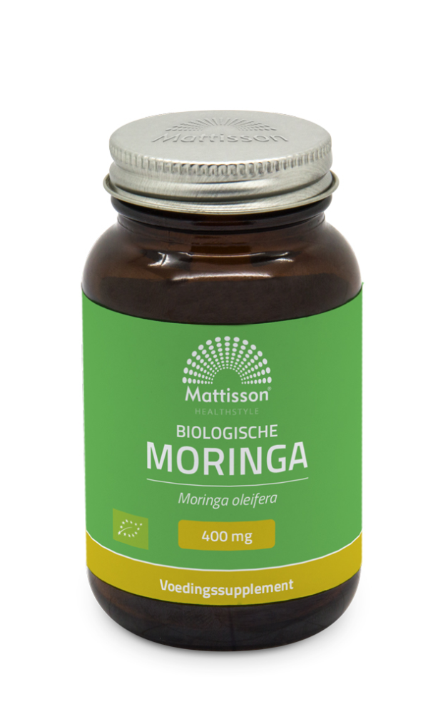 Koop Mattisson HealthStyle Biologische Moringa 400mg Capsules