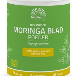 Koop Mattisson HealthStyle Biologische Moringa Blad Poeder