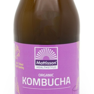 Koop Mattisson HealthStyle Kombucha Ginger & Matcha Drink