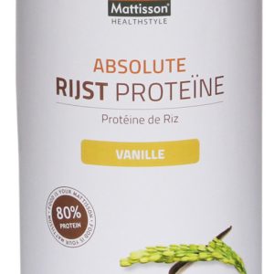 Koop Mattisson HealthStyle Rijst Proteïne Vanille