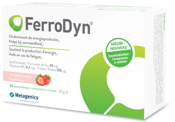 Koop Metagenics Ferrodyn Kauwtabletten