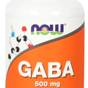 Koop NOW GABA 500mg Capsules