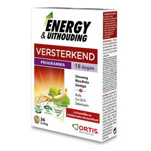 Koop Ortis Energy & Uithouding Tabletten