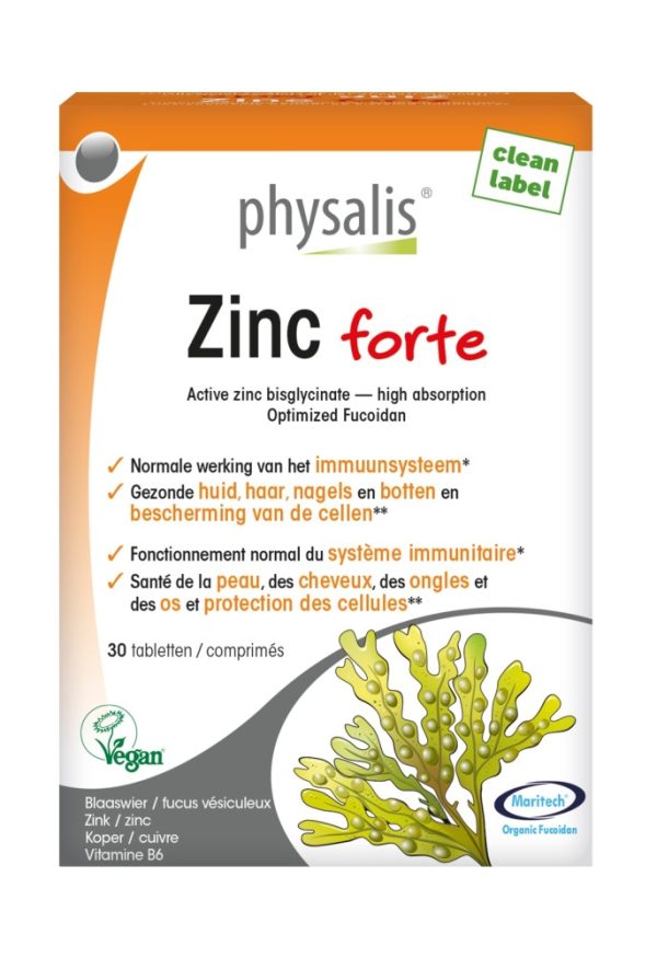 Koop Physalis Zinc Forte Tabletten