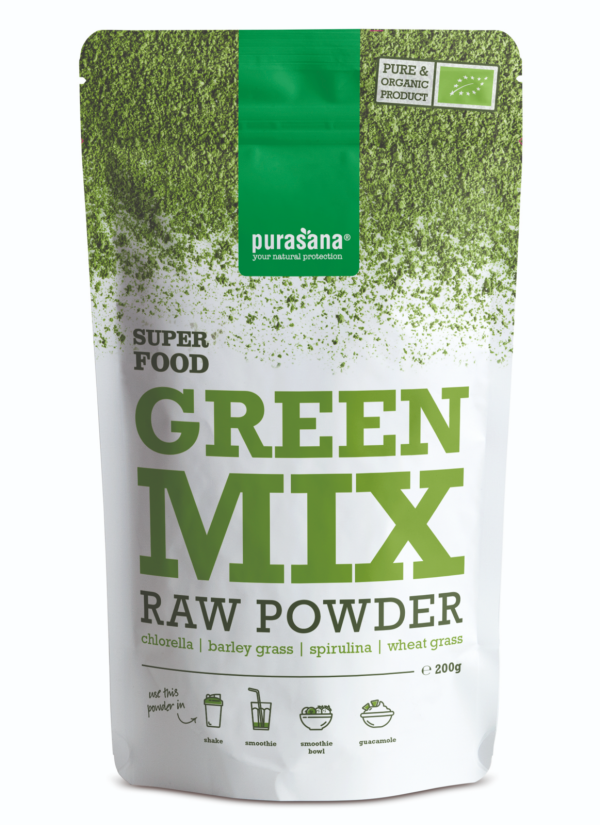 Koop Purasana Vegan Green Mix Poeder