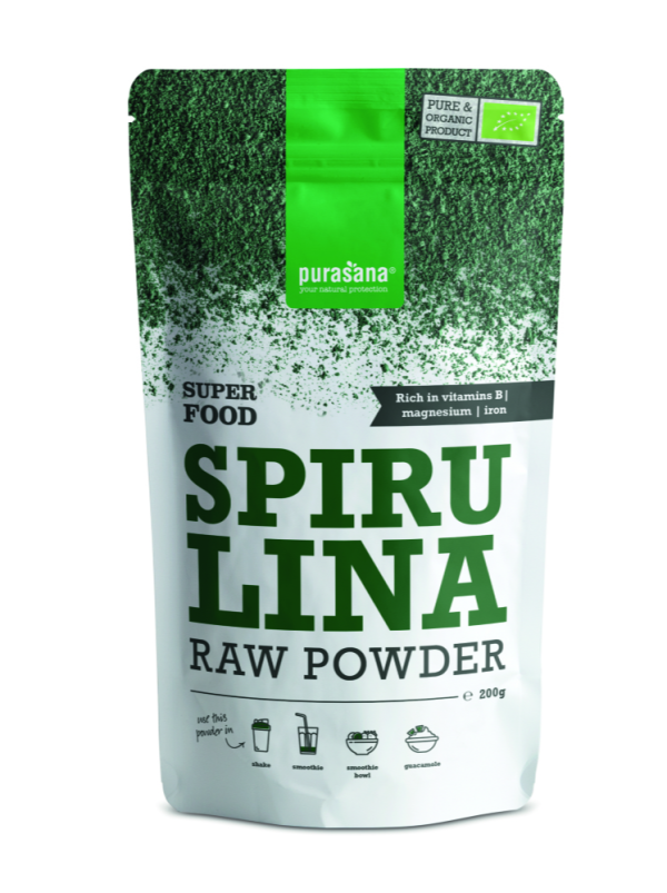Koop Purasana Vegan Spirulina Raw Powder