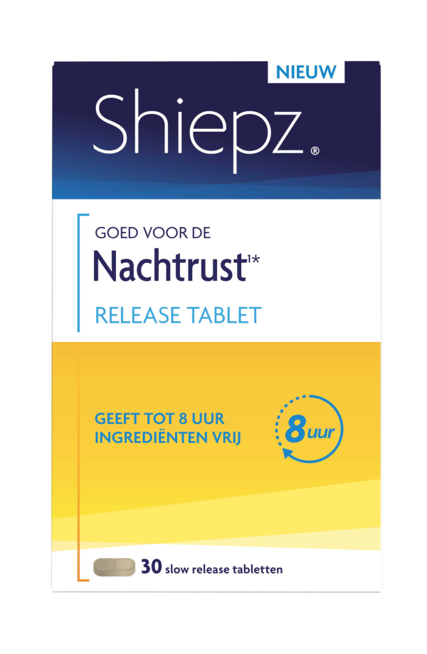Koop Shiepz Slow Release Nachtrust 8 Uur Tabletten