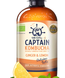 Koop The GUTsy Captain Kombucha Ginger Lemon