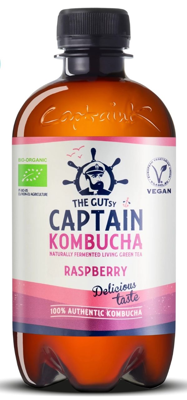 Koop The GUTsy Captain Kombucha Raspberry