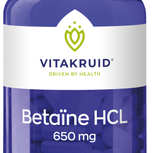Koop Vitakruid Betaine HCL 650mg Tabletten