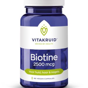 Koop Vitakruid Biotine 2500mcg Capsules