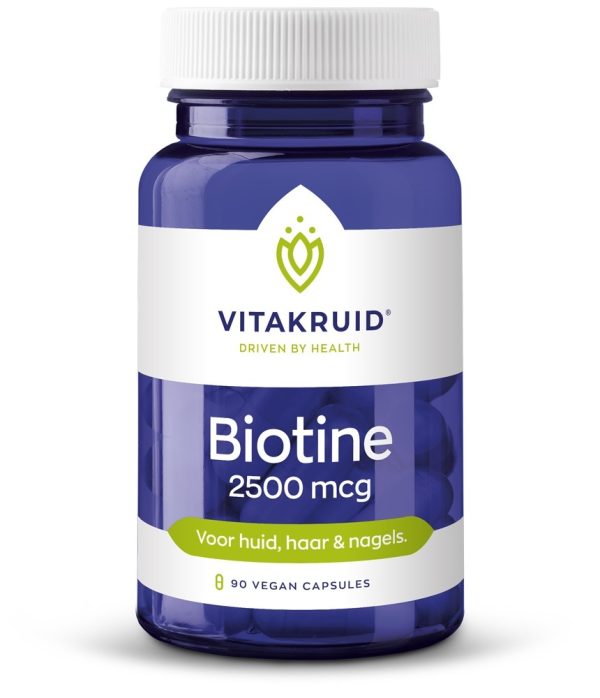 Koop Vitakruid Biotine 2500mcg Capsules