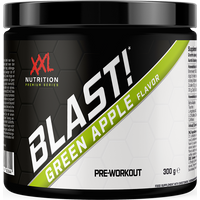 Aanbieding XXL Nutrition Blast! Pre Workout Green Apple 300 gram