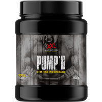 Aanbieding XXL Nutrition Pump'd - 600 gram (30 doseringen) - Tropical Fruit